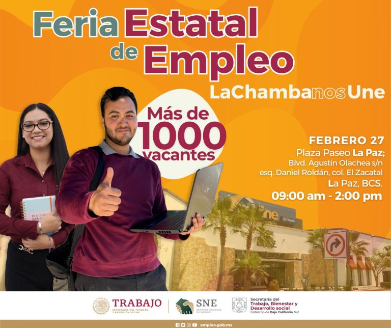 FERIA DE EMPLEO 2024. – Secretaria del Trabajo y Desarrollo Social